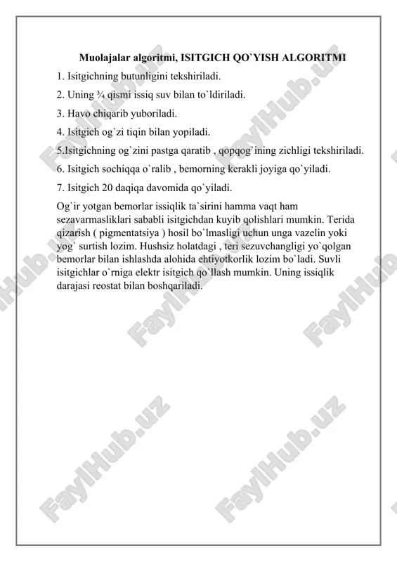 isitgich qo`yish algoritmi — DOCX