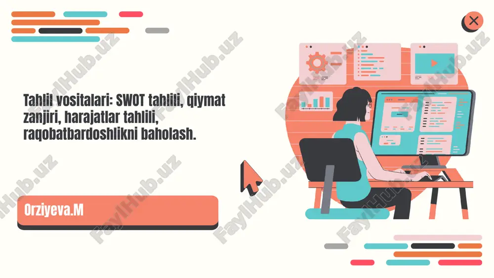 swot tahlili — PPTX