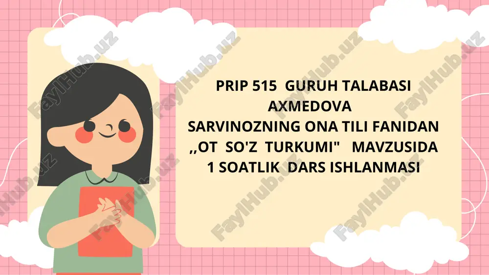 ot soʻz turkumi — PDF