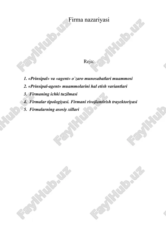firma nazariyasi — ZIP