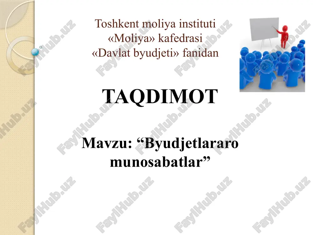 byudjetlararo munosabatlar — ZIP