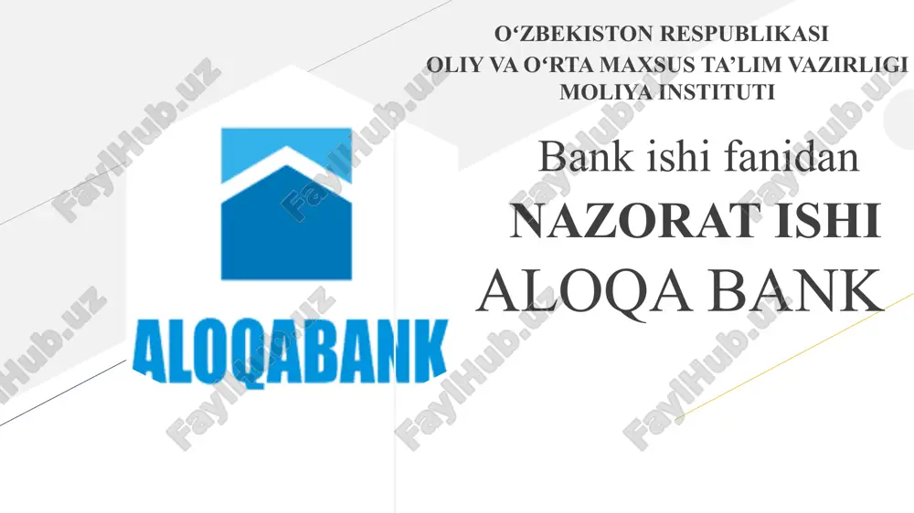 aloqa bank — ZIP
