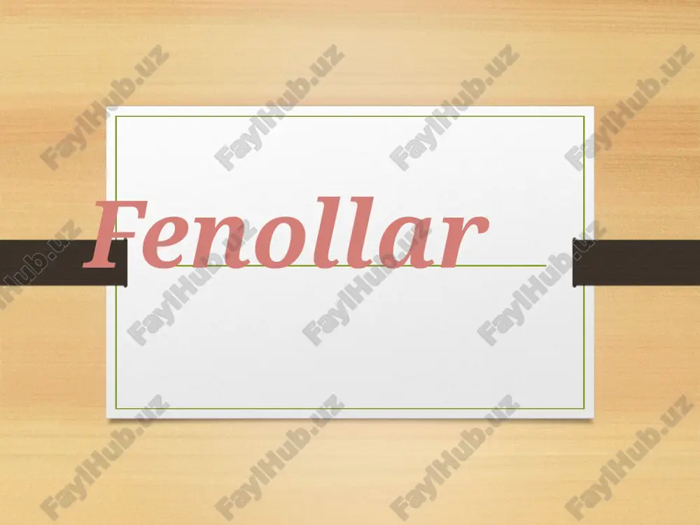 fenollar — PPTX