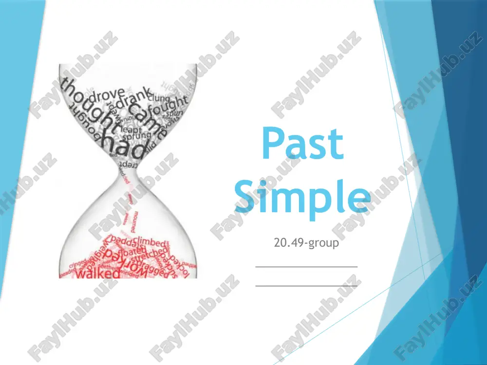 past simple — PPTX