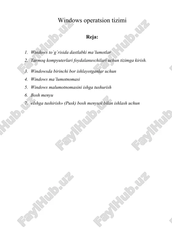 windows operatsion tizimi — ZIP