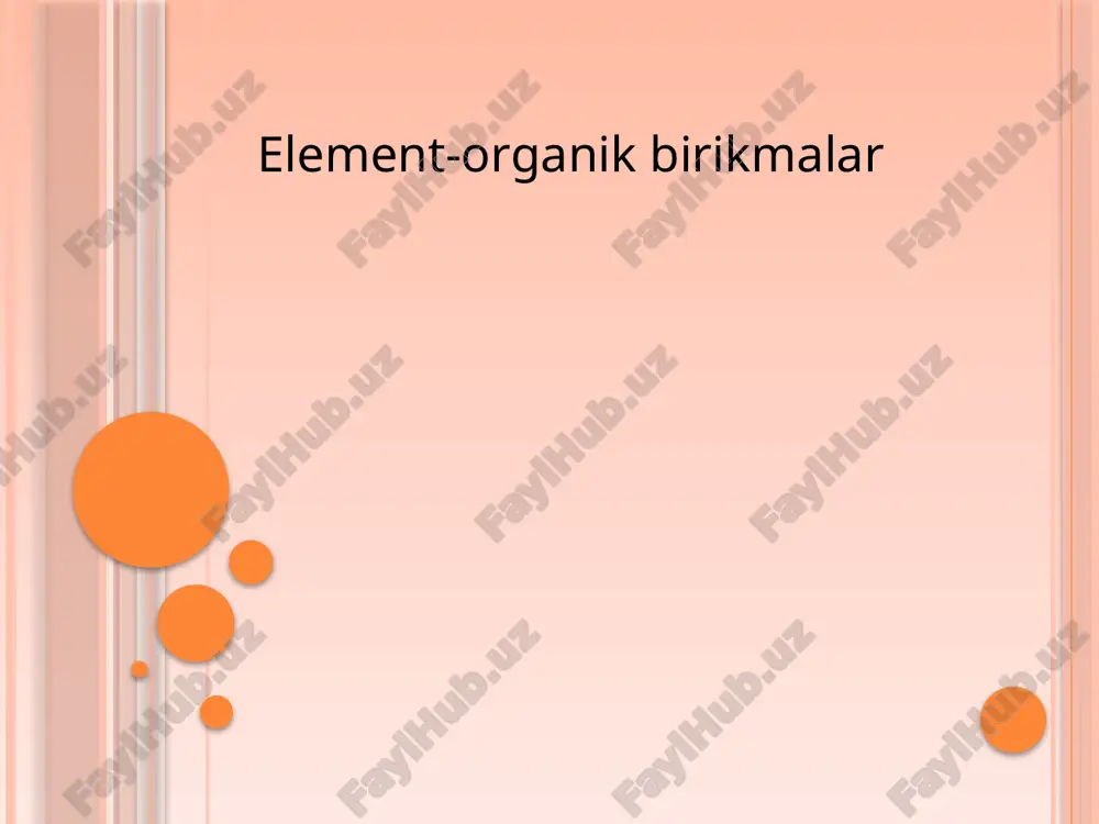 element-organik birikmalar — ZIP