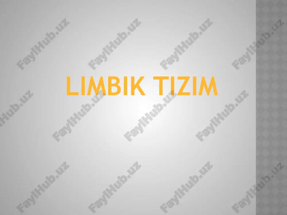 limbik tizim — ZIP
