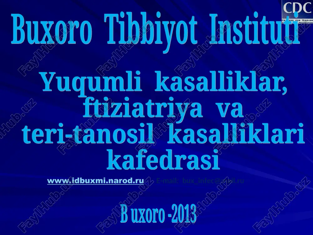 tulyaremiya — PPT