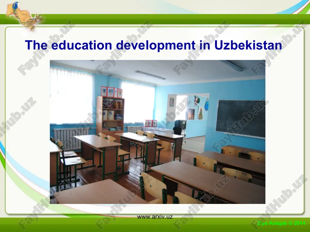 education in uzbekistan — ZIP
