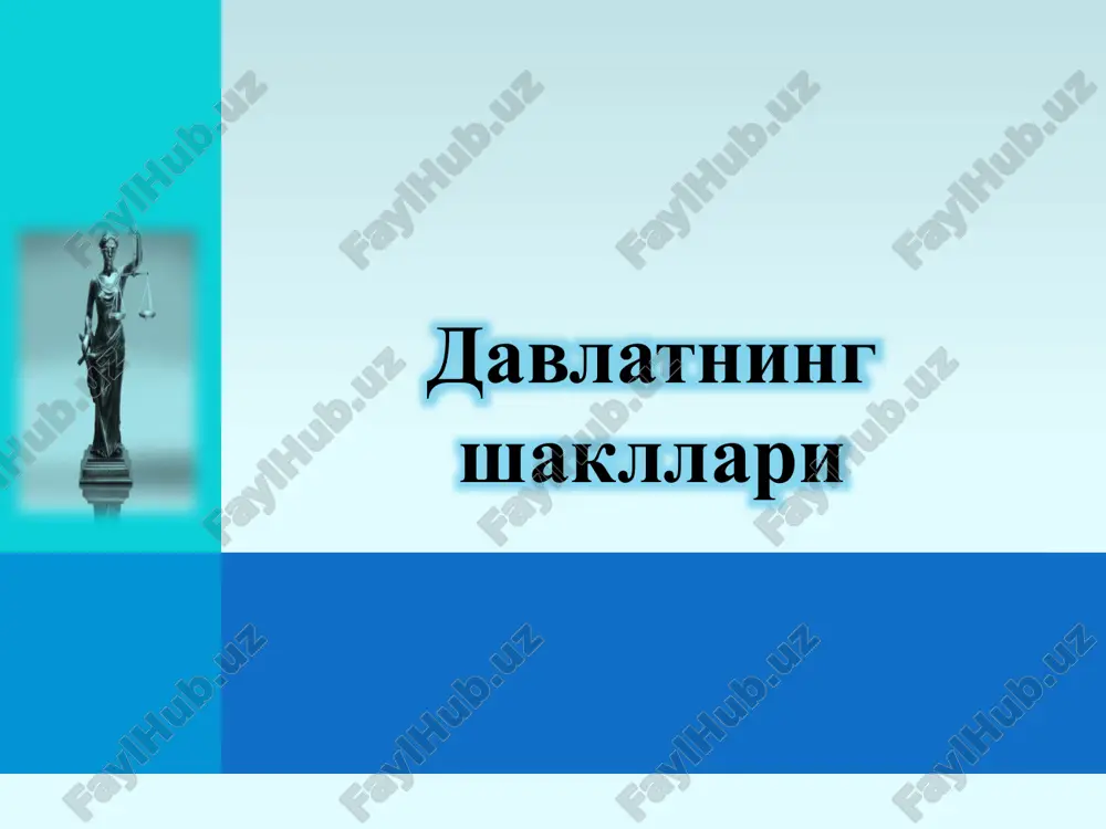 davlatning shakllari — ZIP