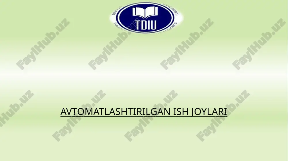 avtomatlashtirilgan ish joylari — ZIP