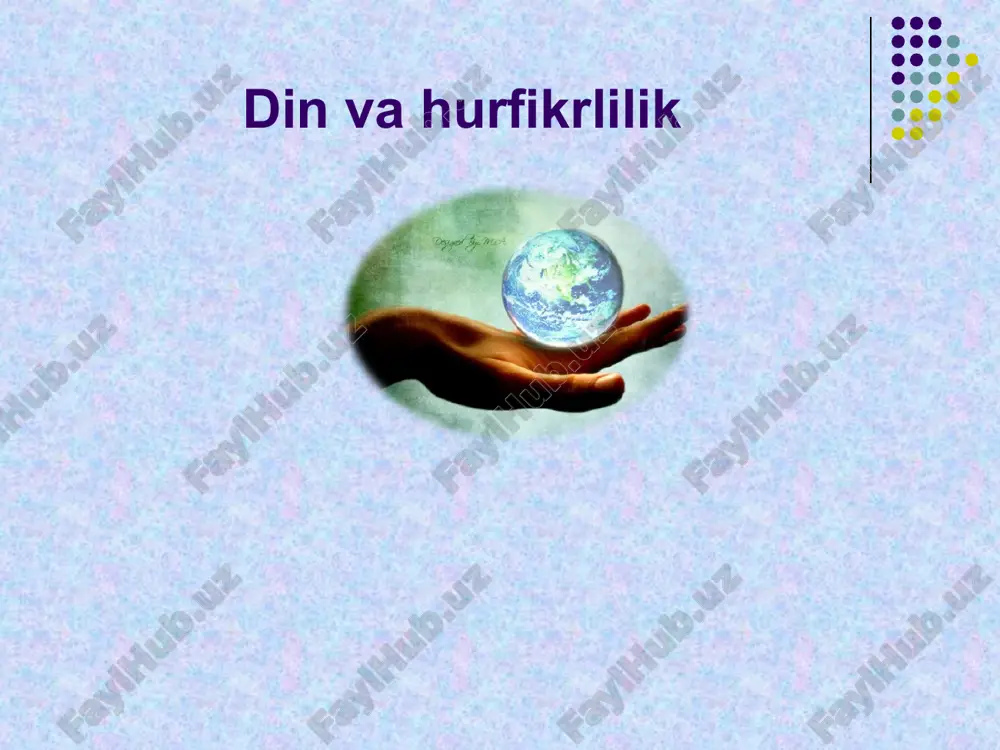 din va hurfikrlilik — ZIP