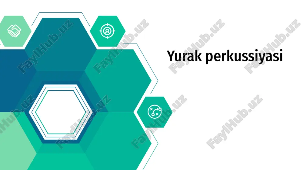 yurak perkussiyasi — PPTX