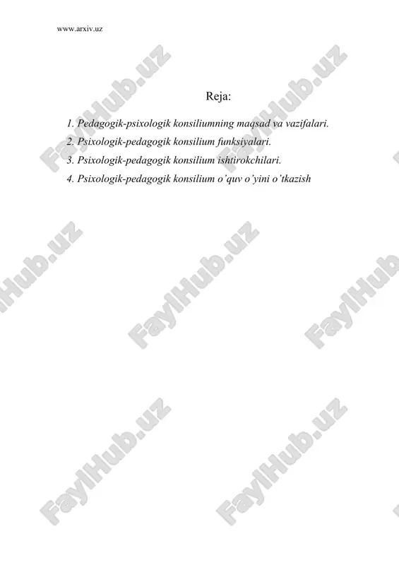 psixologik-pedagogik konsilium — ZIP