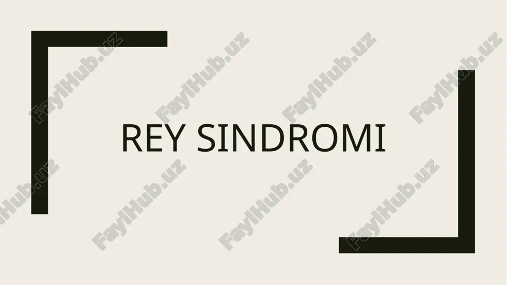 reysindromi — PPTX