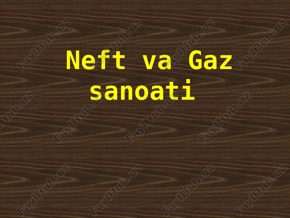 neft va gaz sanoati — ZIP