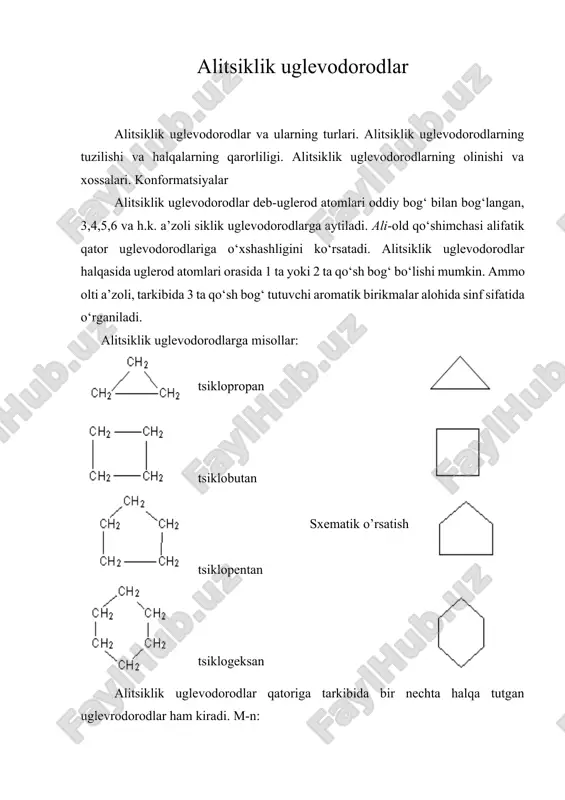 alitsiklik uglevodorodlar — ZIP