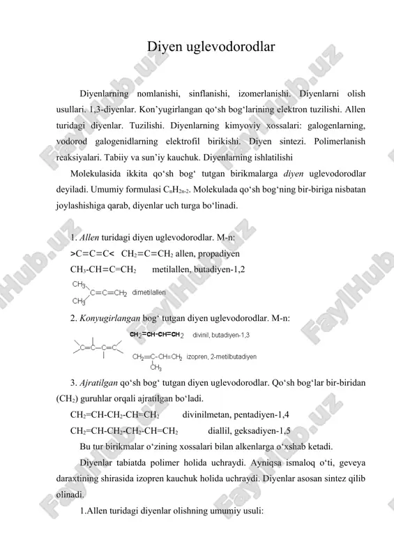 diyen uglevodorodlar — ZIP