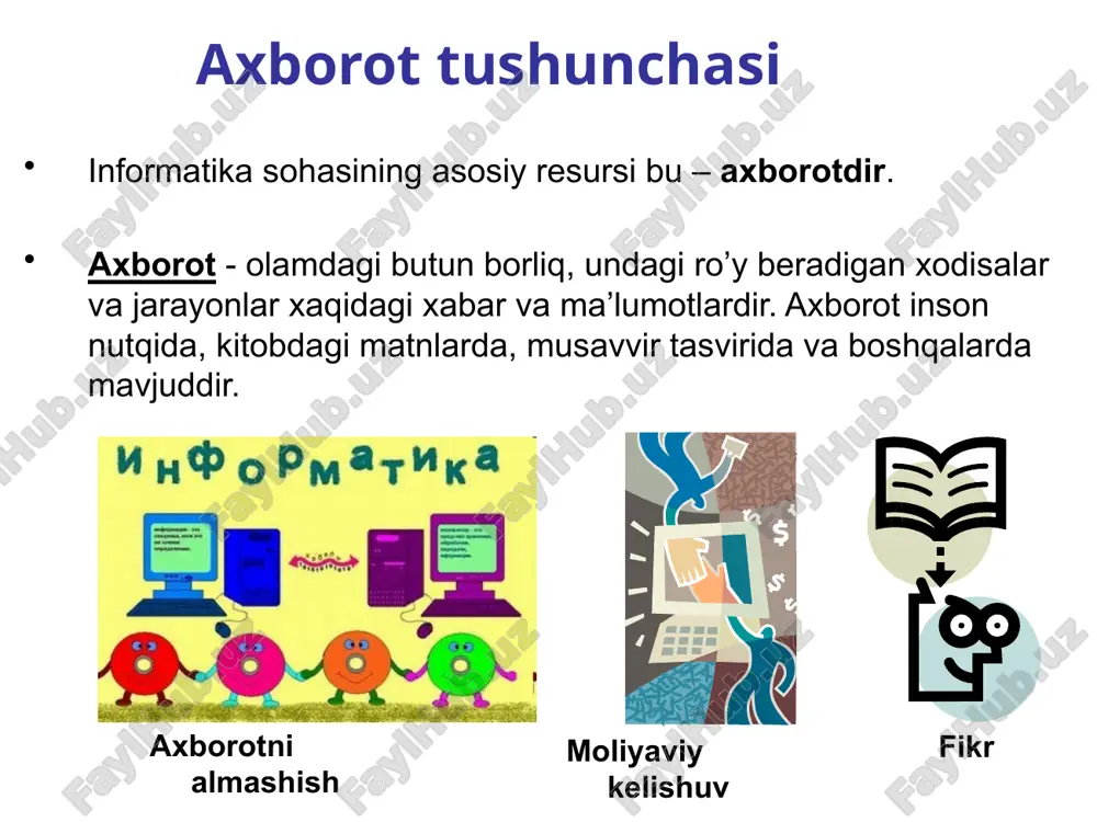 axborot texnologiyalari — ZIP