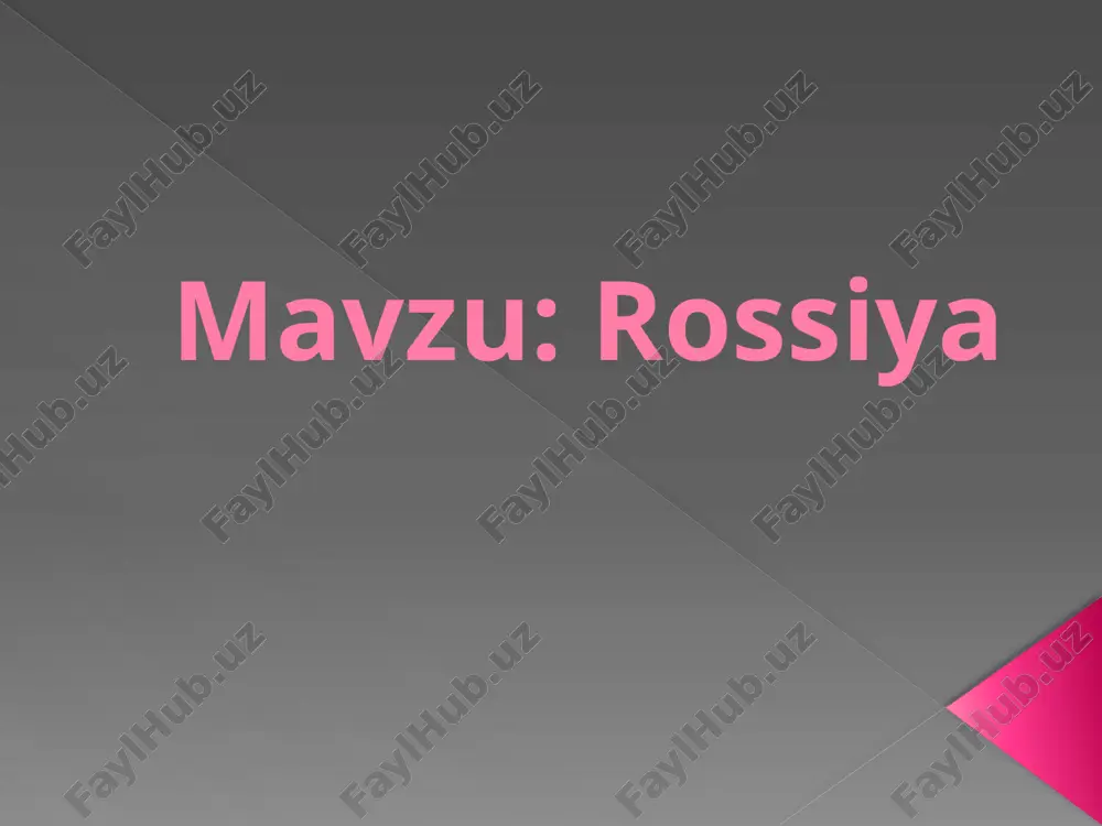 rossiya — ZIP