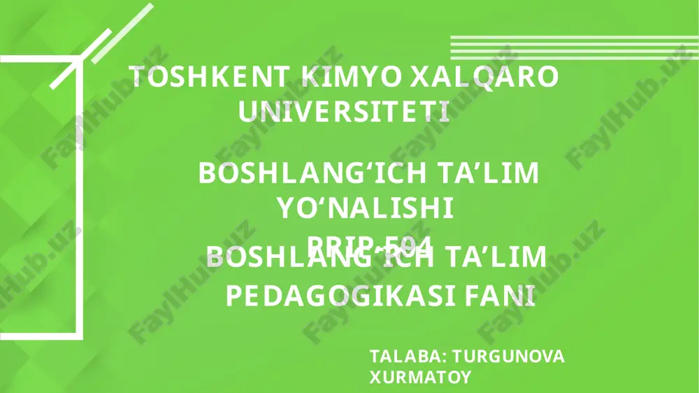 germaniya ta’lim tizimi — PPTX