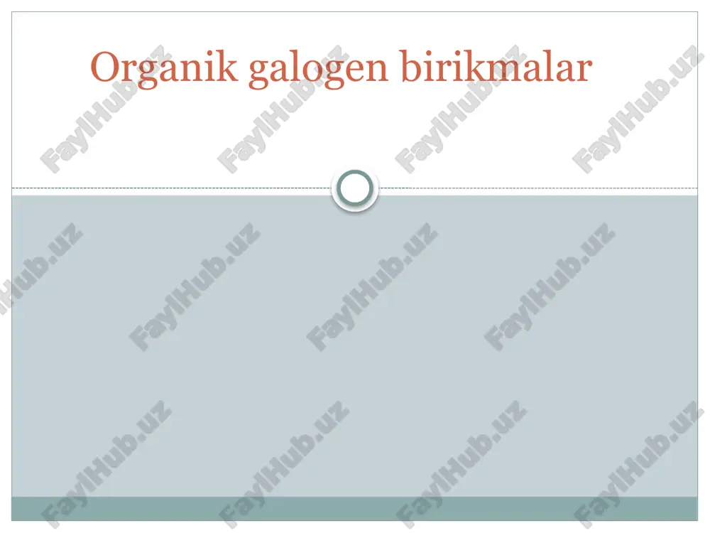 organik galogen birikmalar — ZIP