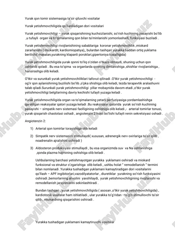 yurak   yetishmovchiligi — PDF