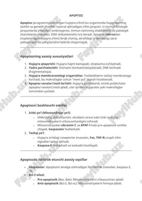 apoptoz — DOC