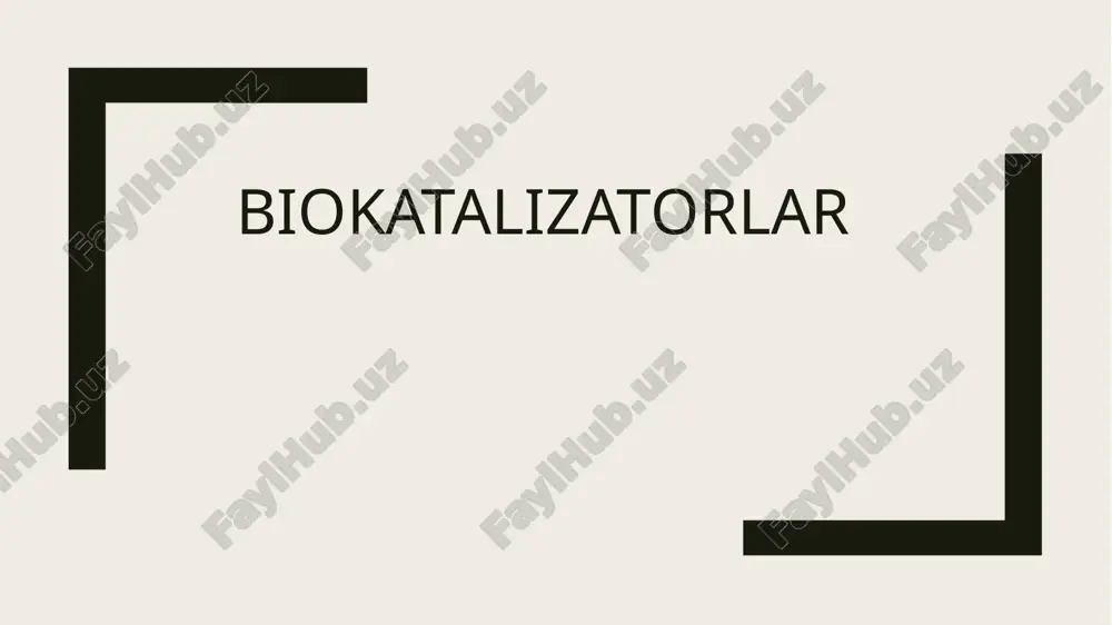 biokatalizatorlar — ZIP