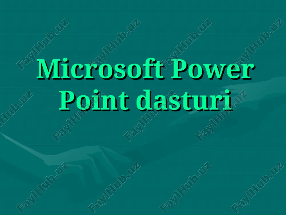 microsoft power point dasturi — ZIP