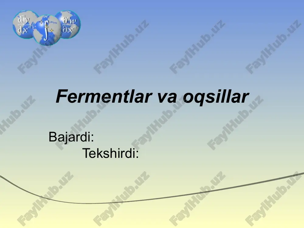 fermentlar va oqsillar — ZIP