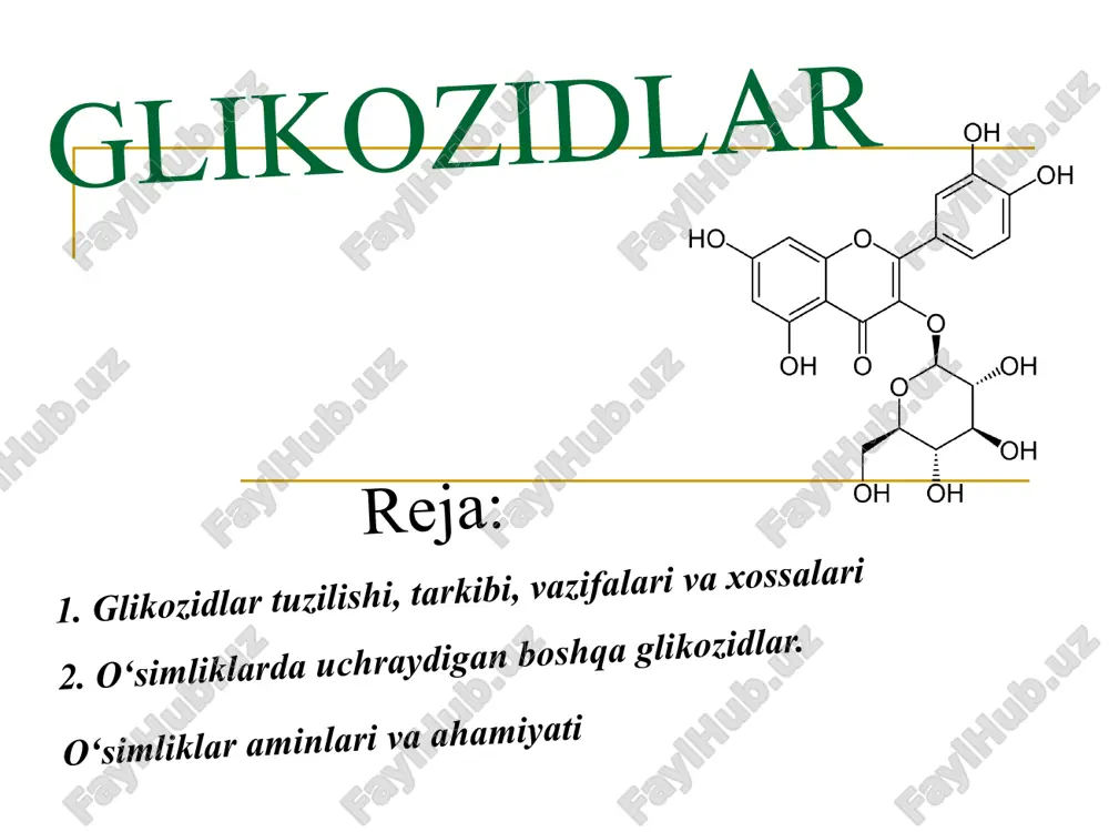 glikozidlar — ZIP