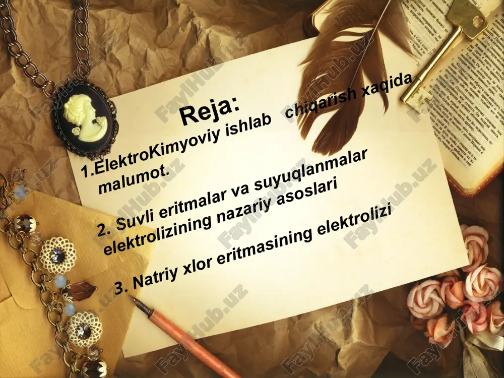 elektrokimyoviy ishlab chiqarish — ZIP