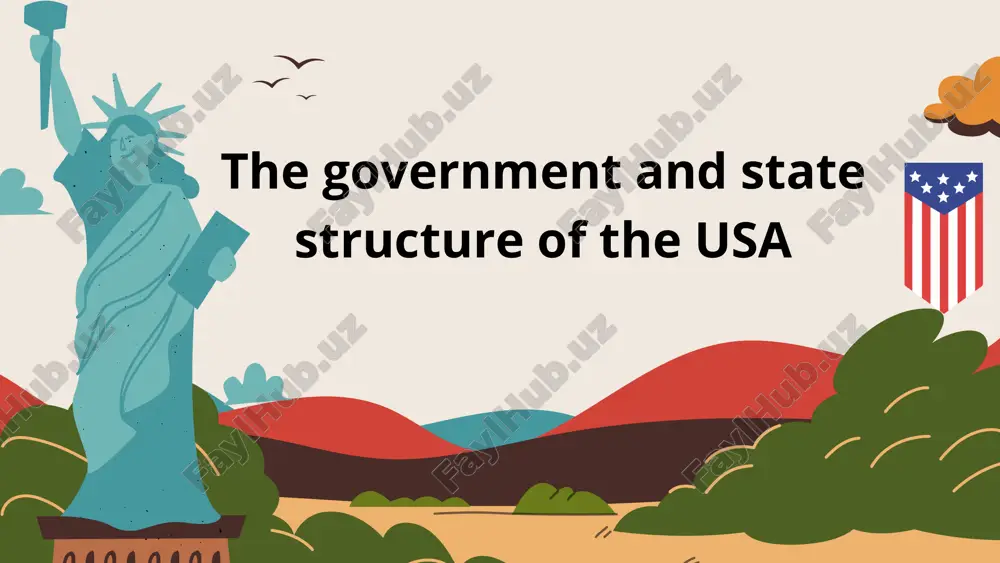 the government and state structure of the usa — PPTX