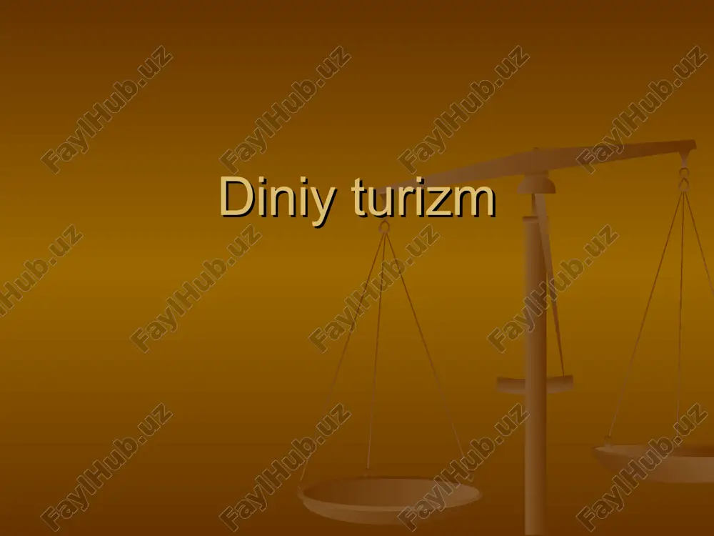 diniy turizm — ZIP