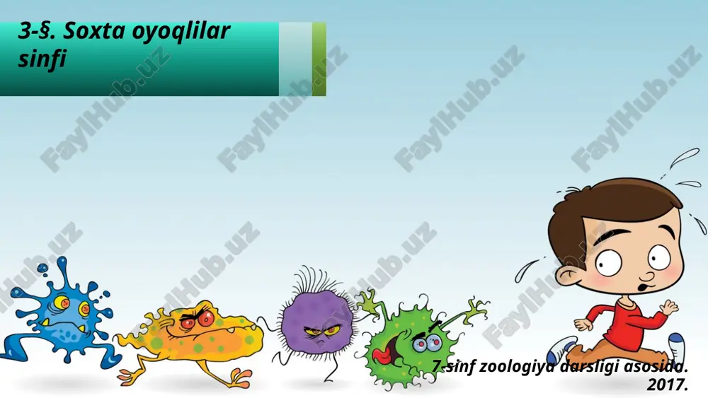 soxta oyoqlilar sinfi. 7- sinf — ZIP