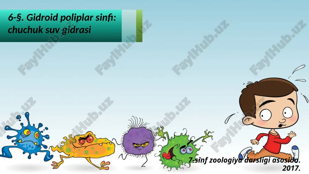 gidroid poliplar sinfi chuchuk suv gidrasi. 7- sinf — ZIP