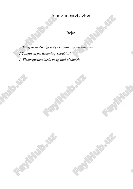 yong’in xavfsizligi 1 — DOCX