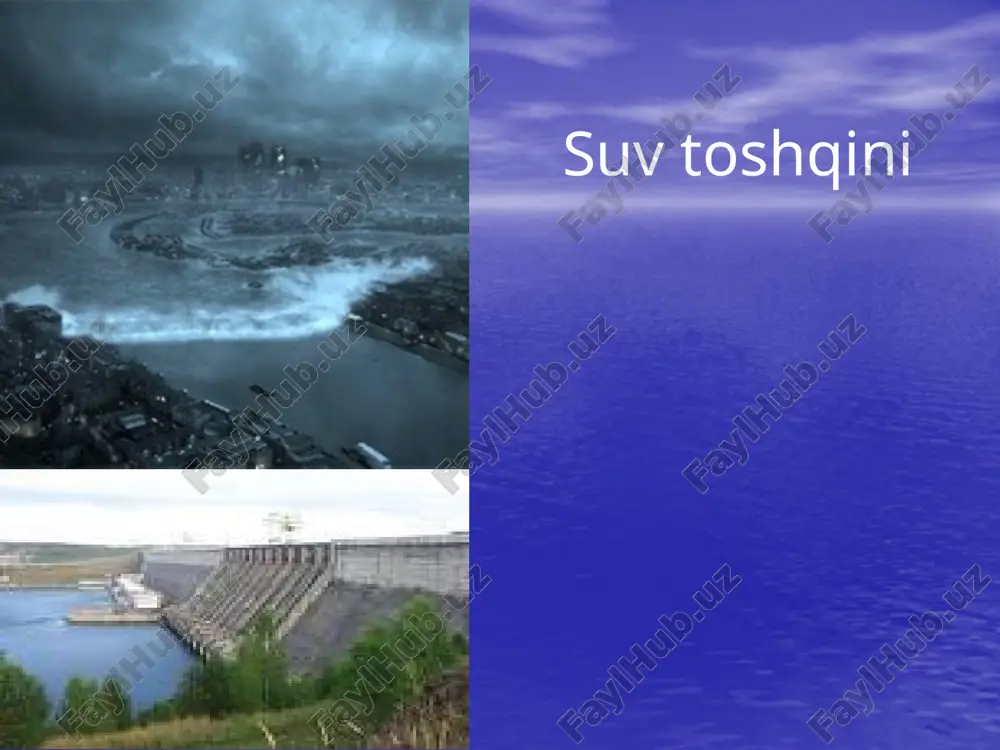 suv toshqini — PPTX