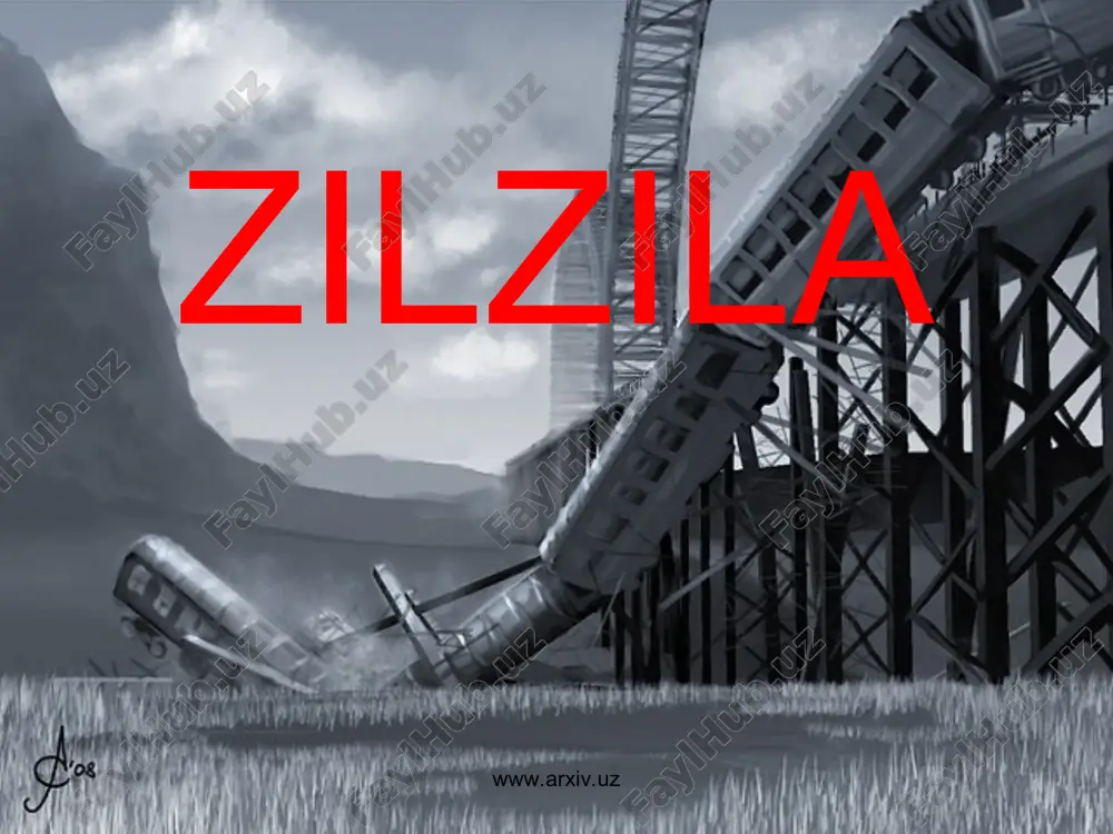 zilzilalar — PPT
