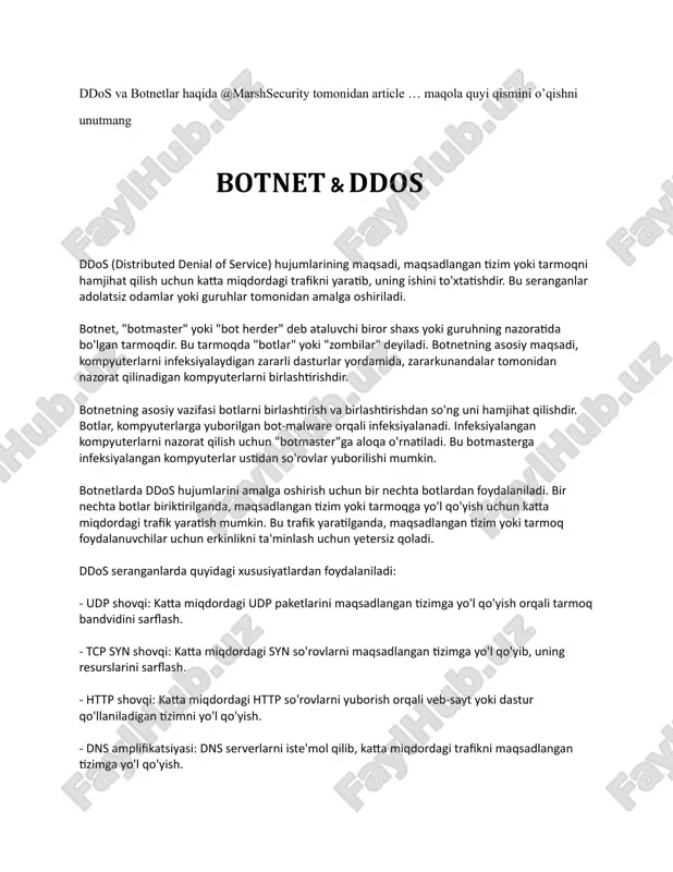 hakerlik haqida boshlangich tushuncha — PDF