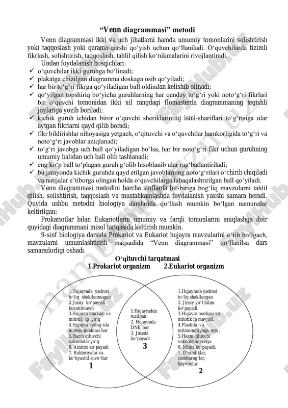 “venn diagrammasi” metodi — PDF