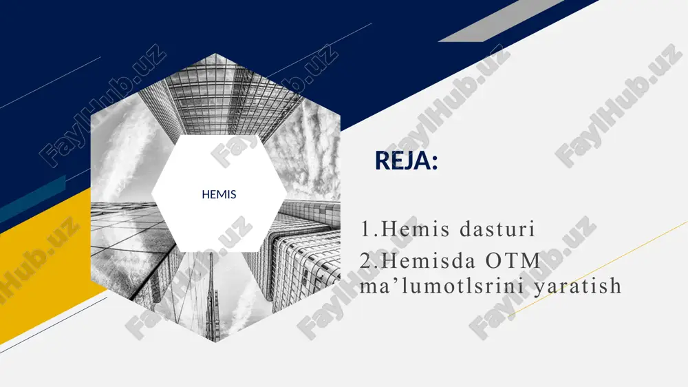 hemis dasturi — PPTX