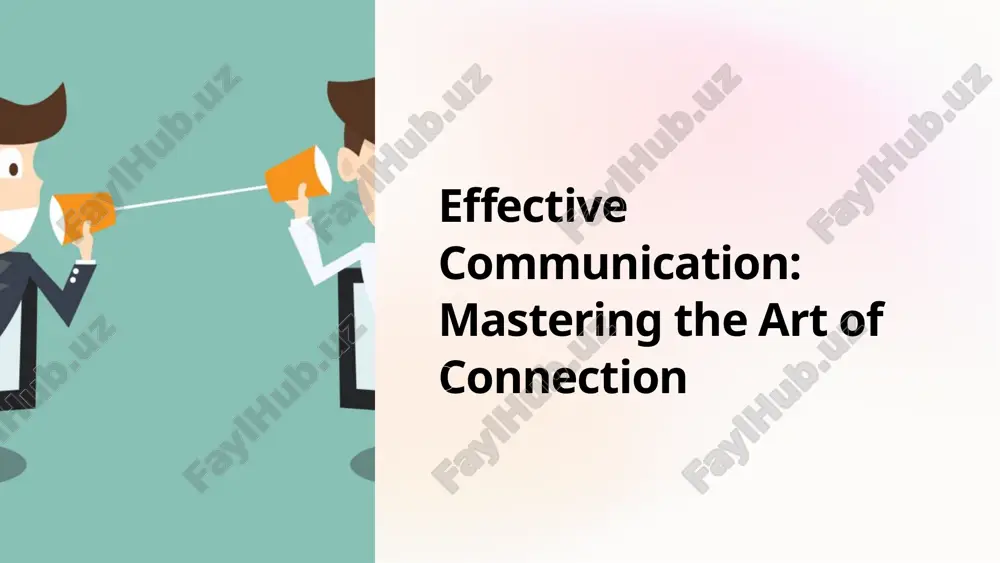 effective communication — PPTX