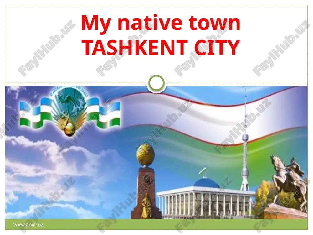 tashkent city — PPTX