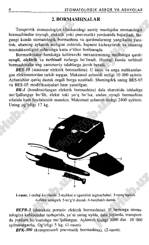 bormashinalar (asboblar) — PDF