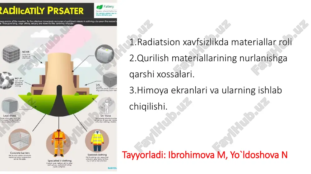 radiatsion xavfsizlikda materiallar roli(ai) — PDF