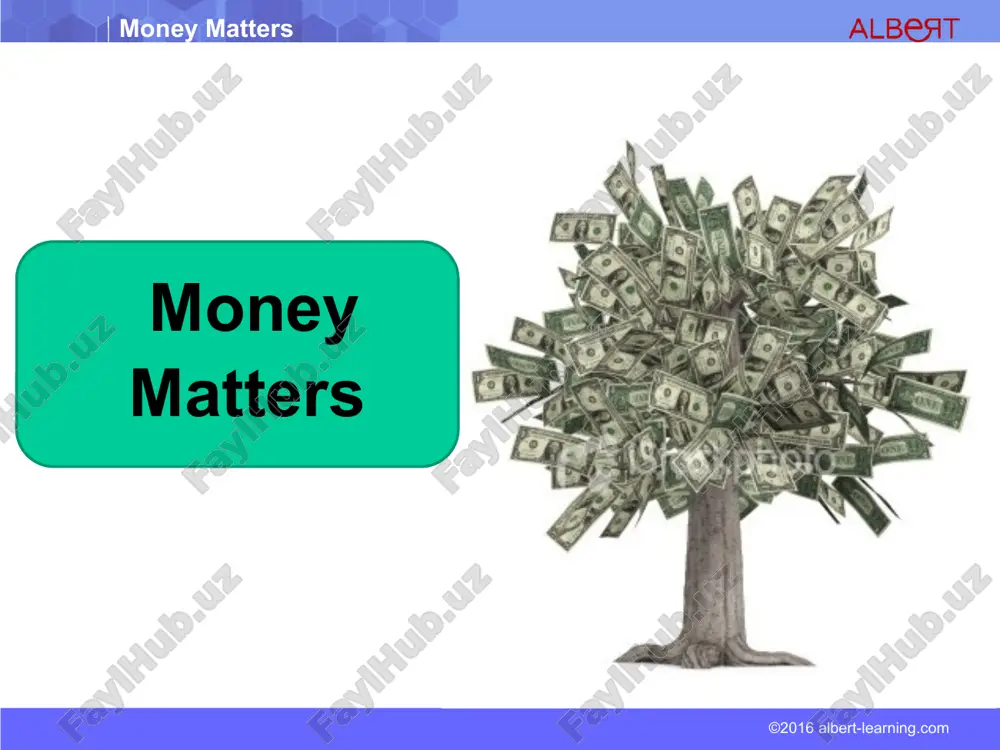 money matters — PPTX