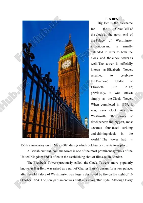 big ben — DOC