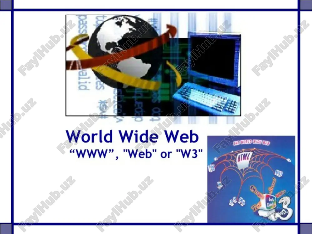 world wide web — PPTX